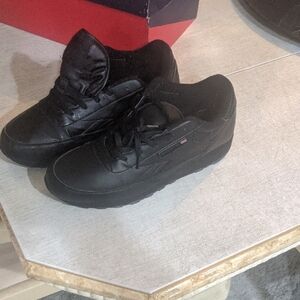 Reebok Black and Gray Sneakers